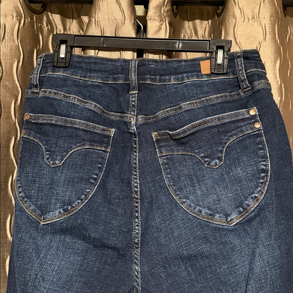 Judy Blue Skinny Fit Dark Blue Jeans 16W - Picture 8 of 9